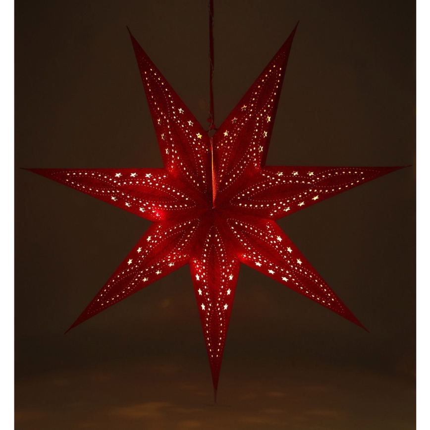 LED Weihnachtsdekoration LED/3xAA rot