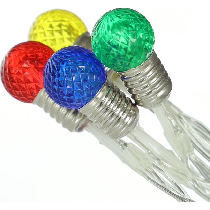 LED-Weihnachtslichterkette 20xLED/2xAA/warmweiβ 1,8m Zwiebeln