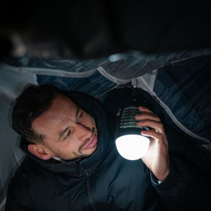 Retlux - Tragbare, wiederaufladbare LED-Lampe mit Insektenfalle LED/5W/1800 mAh IP44 schwarz