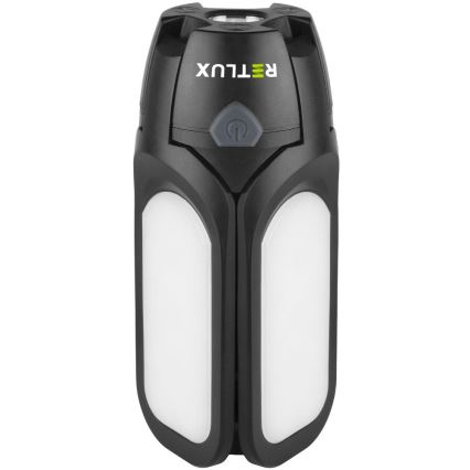 Wiederaufladbare LED-Camping-Laterne mit Solarpanel LED/3W/1600 mAh IPX4