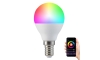 RGB LED dimmbare Glühbirne G45 E14/5,5W/230V 3000-6500K Wi-fi Tuya