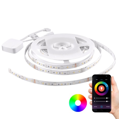 Tuya 5 Streifen Musikfunktion Dimmbarer + RGB LED/20W LED WLAN m