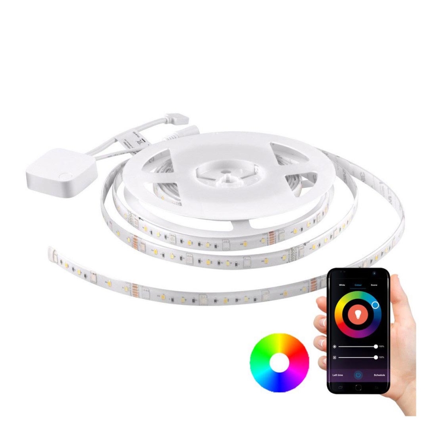 Tuya 5 Streifen Musikfunktion Dimmbarer + RGB LED/20W LED WLAN m