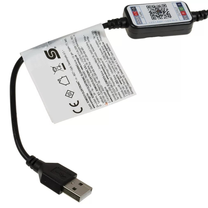 RGB-LED-Lichterkette, dimmbar — 100 LEDs / 29 Funktionen, 10,4 m