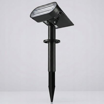 RGB-LED-Solarlampe 2-in-1 LED/3,7 V 1200 mAh IP54 schwarz