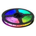 RGB-LED-Streifen, dimmbar, 26 W/230 V, 20 m + Fernbedienung