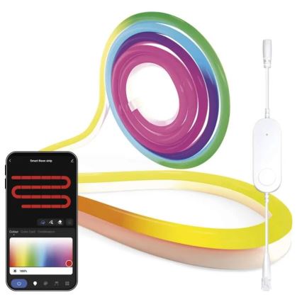 RGBIC Dimmbarer LED-Streifen GoSmart LED/24W/230V 3 m Wi-Fi Tuya