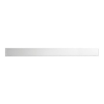 Rinnenrost 78x1,8 cm, Edelstahl/silberfarben