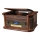 Roadstar HIF-1996D+BT - Hi-Fi-System mit Plattenspieler, Radio, CD-Player und Kassettendeck, 40 W/230 V + Fernbedienung