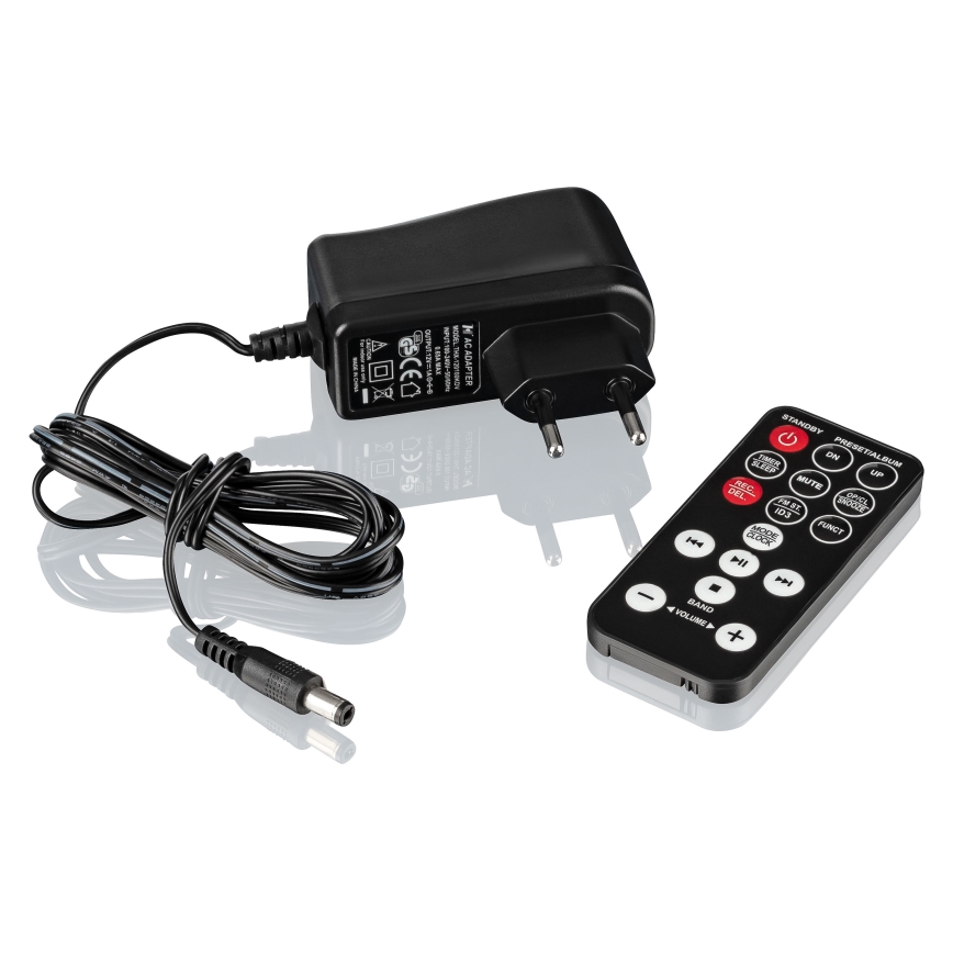 Roadstar HIF-8892 EBT - Hi-Fi-System mit Plattenspieler, CD- und Kassettendeck 64W/230V + Fernbedienung