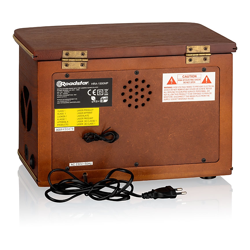 Roadstar HRA-1500UEMP - Radio mit CD-Player und USB 32W/230V + Fernbedienung