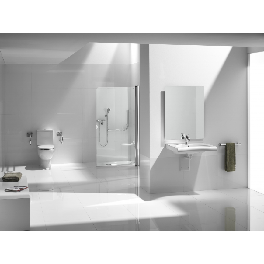 Roca A341242000 - Spülkasten MERIDIAN, unterer Zulauf, Keramik/weiß