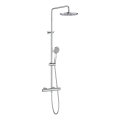 Roca A5A2F18C00 - Duschset mit Thermostatarmatur VICTORIA, glänzender Chrom