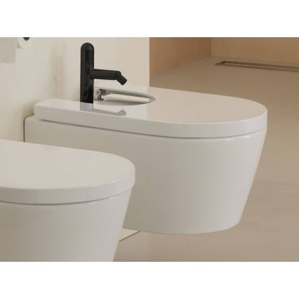Roca A80652200B - Bidet-Sitz SoftClose INSPIRA supralit/weiß