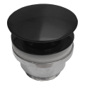 RODBY Waschbeckenablauf Ø 6,6 cm, schwarz