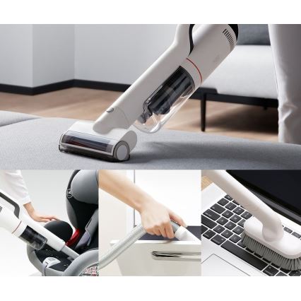ROIDMI RI-X20 - Stabstaubsauger 2in1 mit Zubehör 435W/2500 mAh weiß