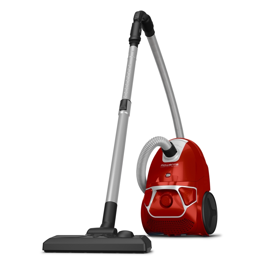 Rowenta - Beutel-Staubsauger COMPACT POWER 750W/230V rot