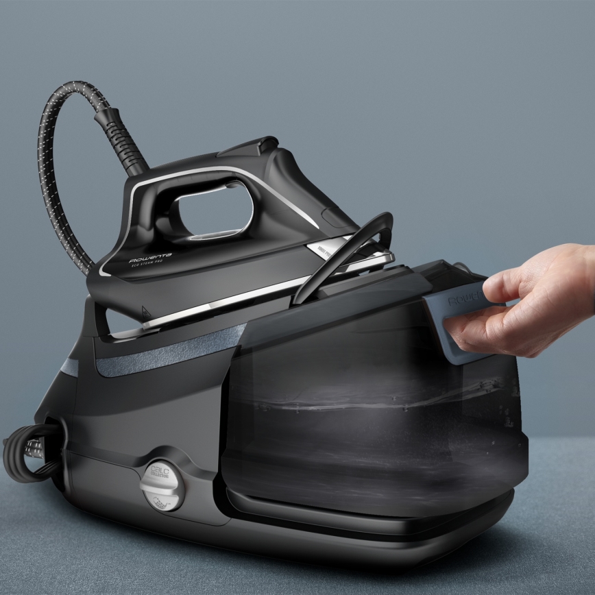Rowenta - Dampfbügelstation ECO STEAM 2800 W/230 V schwarz