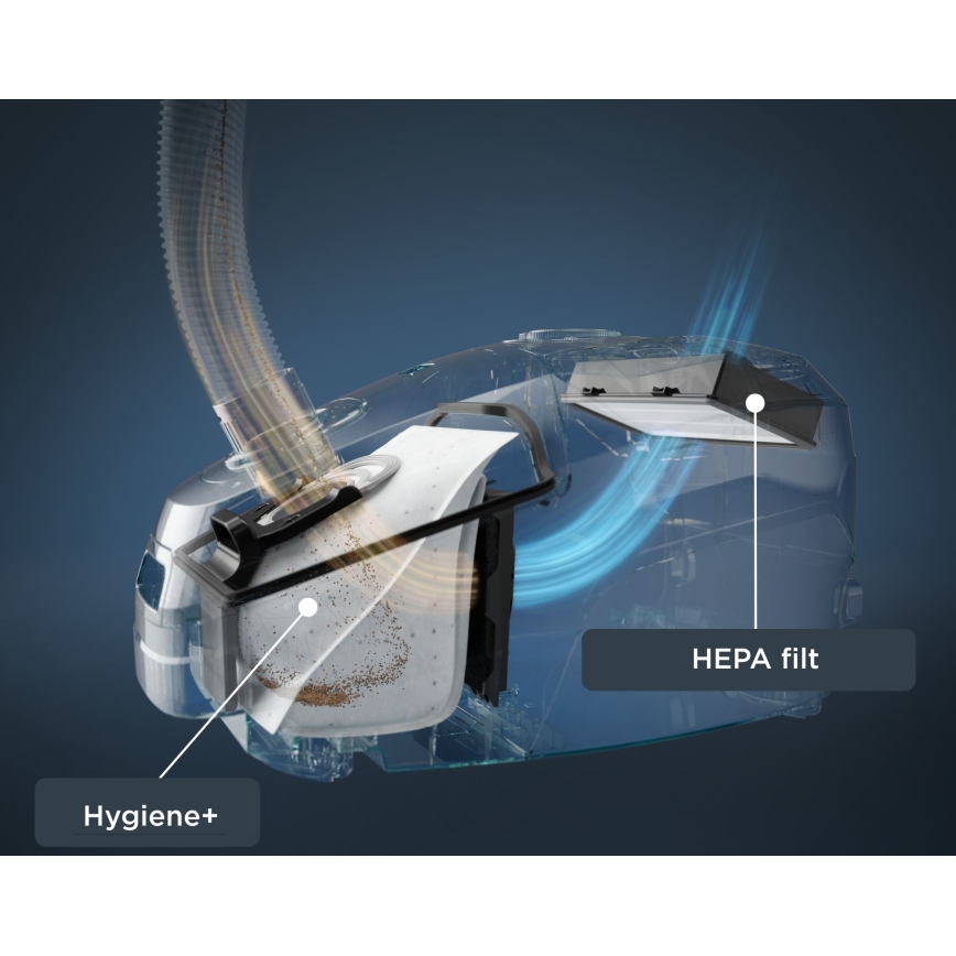 Rowenta - Beutelloser Staubsauger GREEN FORCE MAX ECO TOTAL CLASSIC 900W/230V schwarz