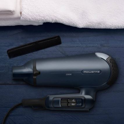 Rowenta - Haartrockner NOMAD SPECIALIST 2200W/230V blau