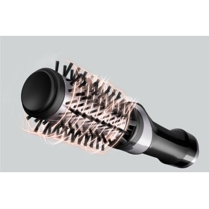 Rowenta - Heißluftbürste BRUSH ACTIV 1000 W/230 V, Schwarz