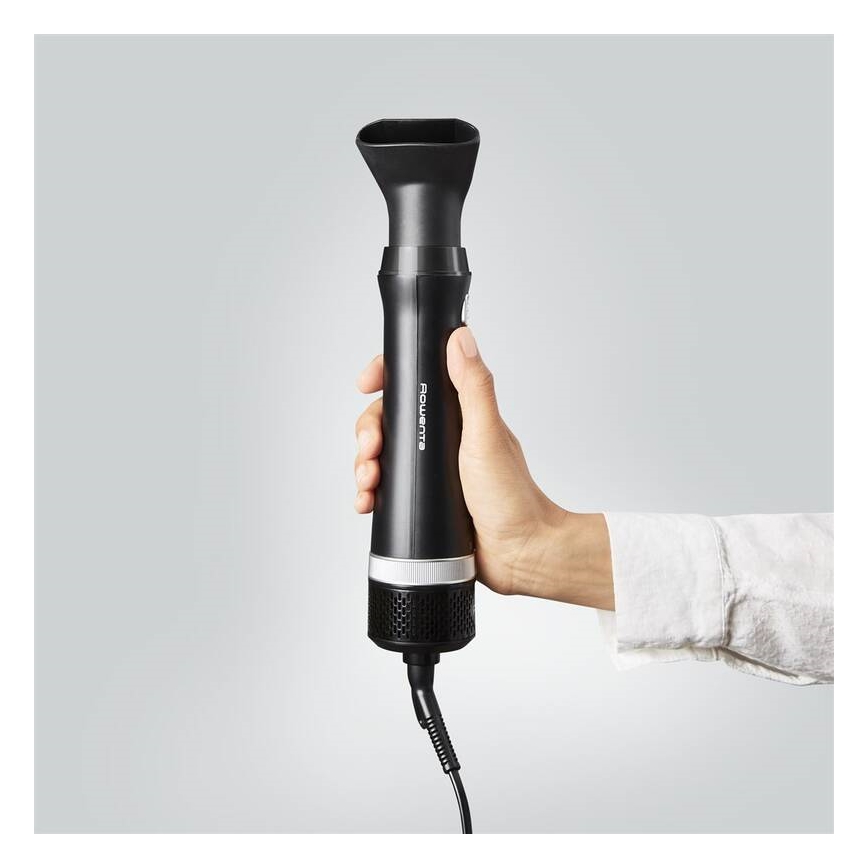 Rowenta - Heißluftbürste EXPRESS STYLE 900W/230V schwarz/silber