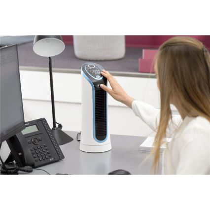 Rowenta - Säulenventilator EOLE COMPACT 30W/230V weiß