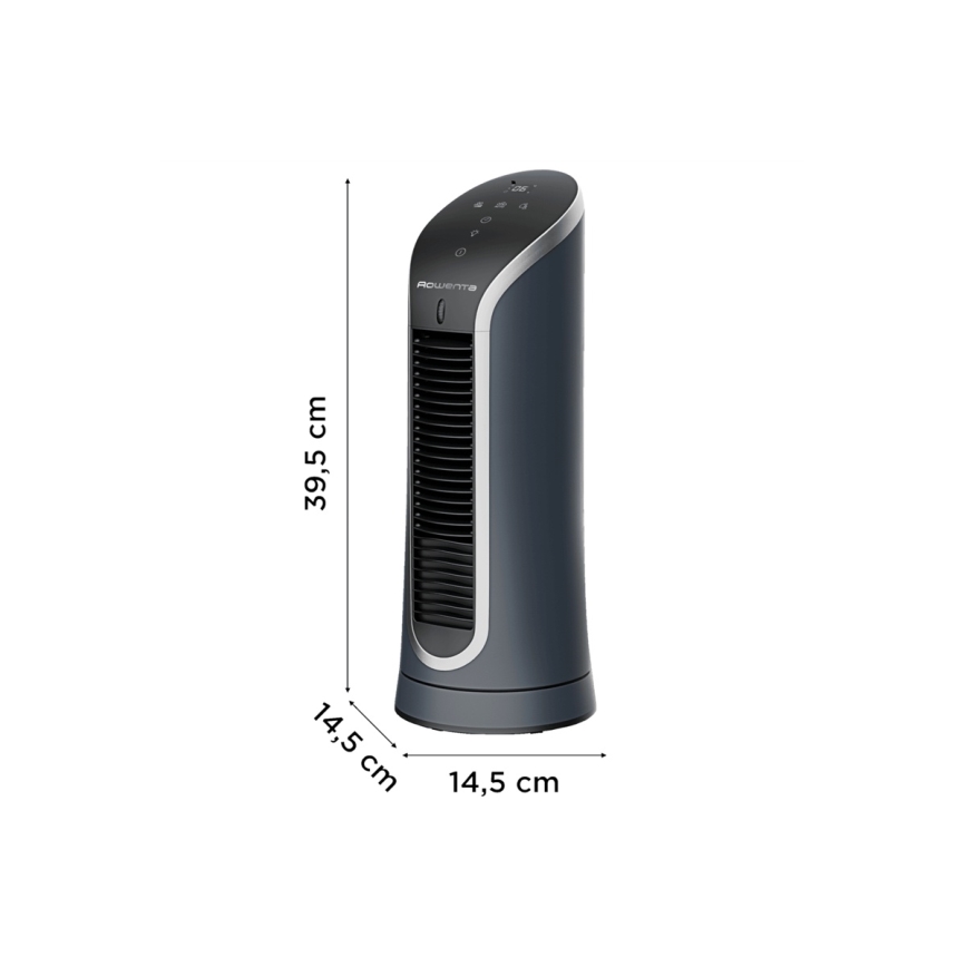 Rowenta - Standventilator EOLE COMPACT 30W/230V schwarz