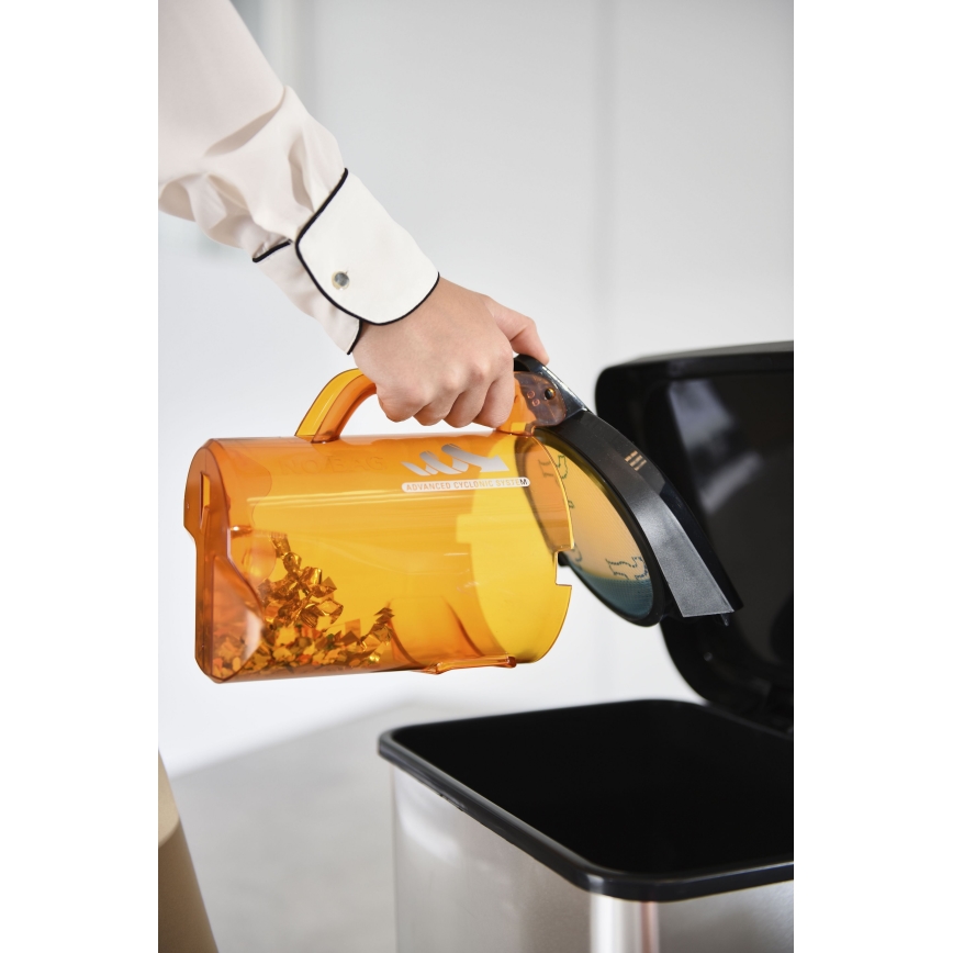 Rowenta - Staubsauger ohne Beutel COMPACT POWER 1,5l 750W/230V schwarz/orange