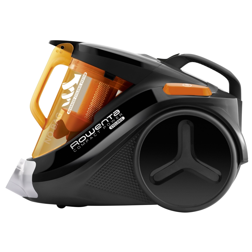 Rowenta - Staubsauger ohne Beutel COMPACT POWER 1,5l 750W/230V schwarz/orange