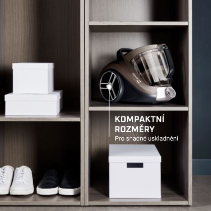 Rowenta - Staubsauger ohne Beutel COMPACT POWER XXL 2,5l 900W/230V braun
