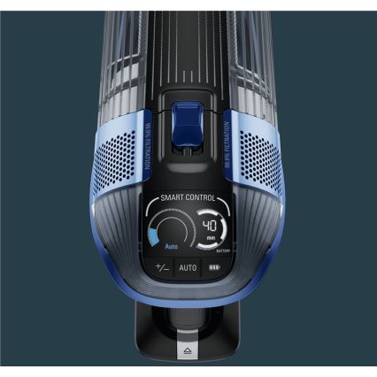 Rowenta - Stielstaubsauger mit Wischmopp X-FORCE FLEX ANIMAL AQUA AUTO 3in1 480W/32,4V 2500 mAh blau
