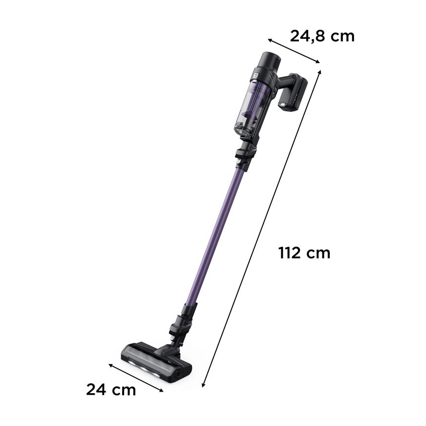 Rowenta - Stielstaubsauger X-PERT 2in1 140W/18V 2500 mAh violett