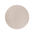 Runder Naturteppich FIR WOOL 160 cm 2600 g/m² beige