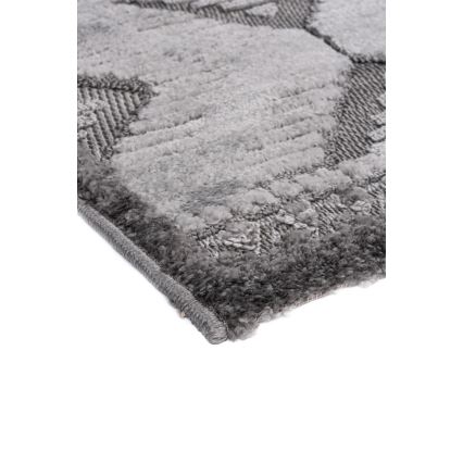 Runder Outdoor-Teppich CHIARA 120 cm grau