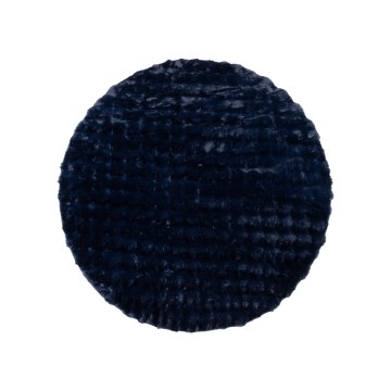 Runder Teppich RABBIT BUBBLE 160 cm blau