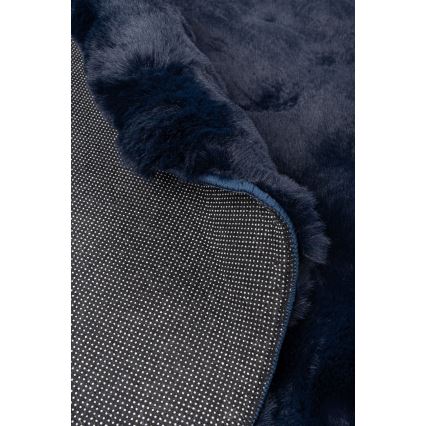 Runder Teppich RABBIT BUBBLE 160 cm blau