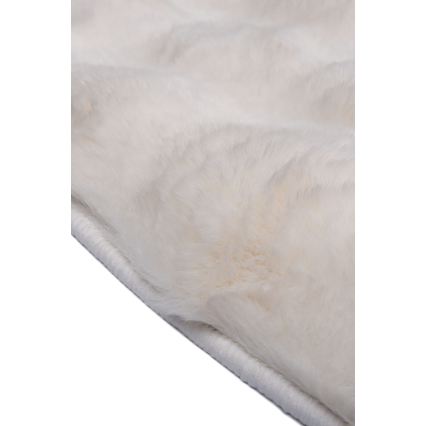 Runder Teppich RABBIT BUBBLE 160 cm, cremefarben