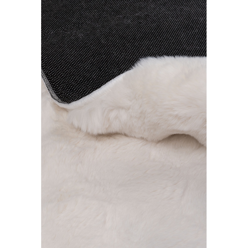 Runder Teppich RABBIT BUBBLE 160 cm, cremefarben