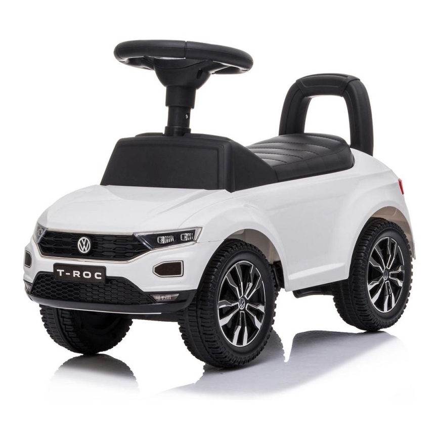 Rutschauto Volkswagen 2xAA weiß/schwarz