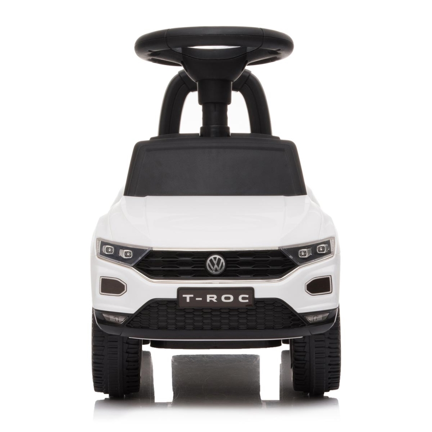 Rutschauto Volkswagen 2xAA weiß/schwarz