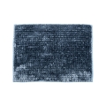 Rutschfeste Badematte CHENILLE 50x80 cm, grau