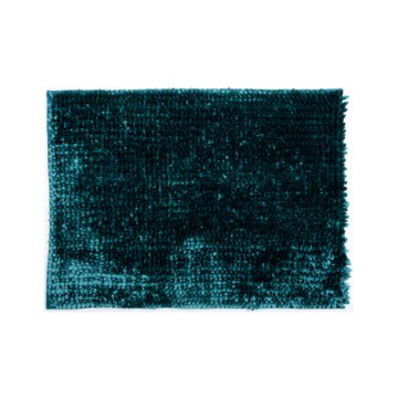 Rutschfeste Badematte CHENILLE 50x80 cm, türkis
