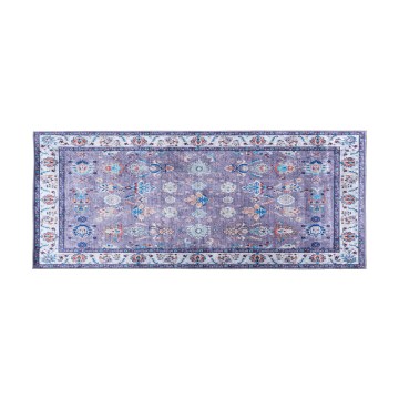 Rutschfester Orientteppich PRINT SHINE 70x140 cm blau