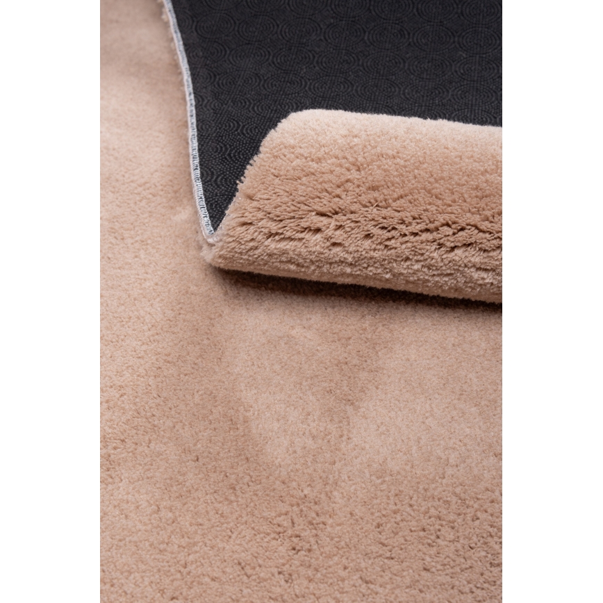 Rutschfester Teppich LOREN 120x170 cm beige