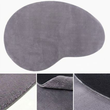 Rutschfester Teppich LOREN 120x170 cm grau