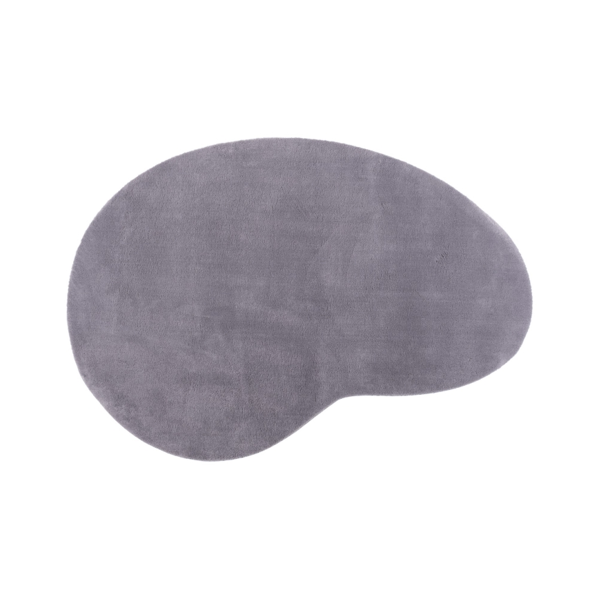Rutschfester Teppich LOREN 120x170 cm grau