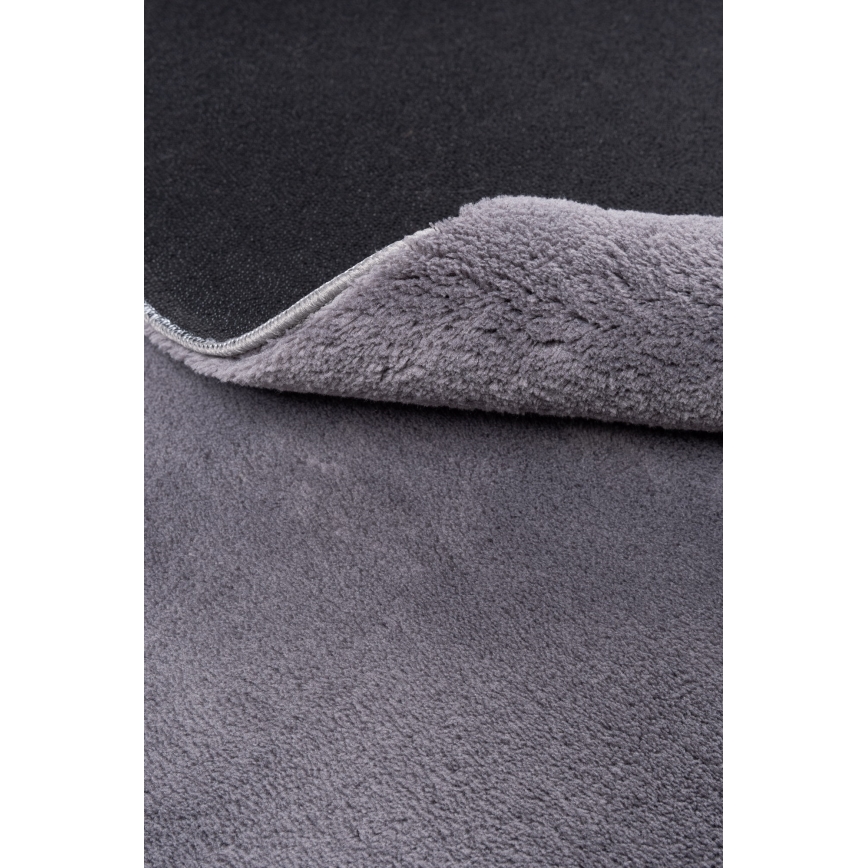 Rutschfester Teppich LOREN 120x170 cm grau