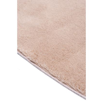 Rutschfester Teppich LOREN 160x230 cm beige
