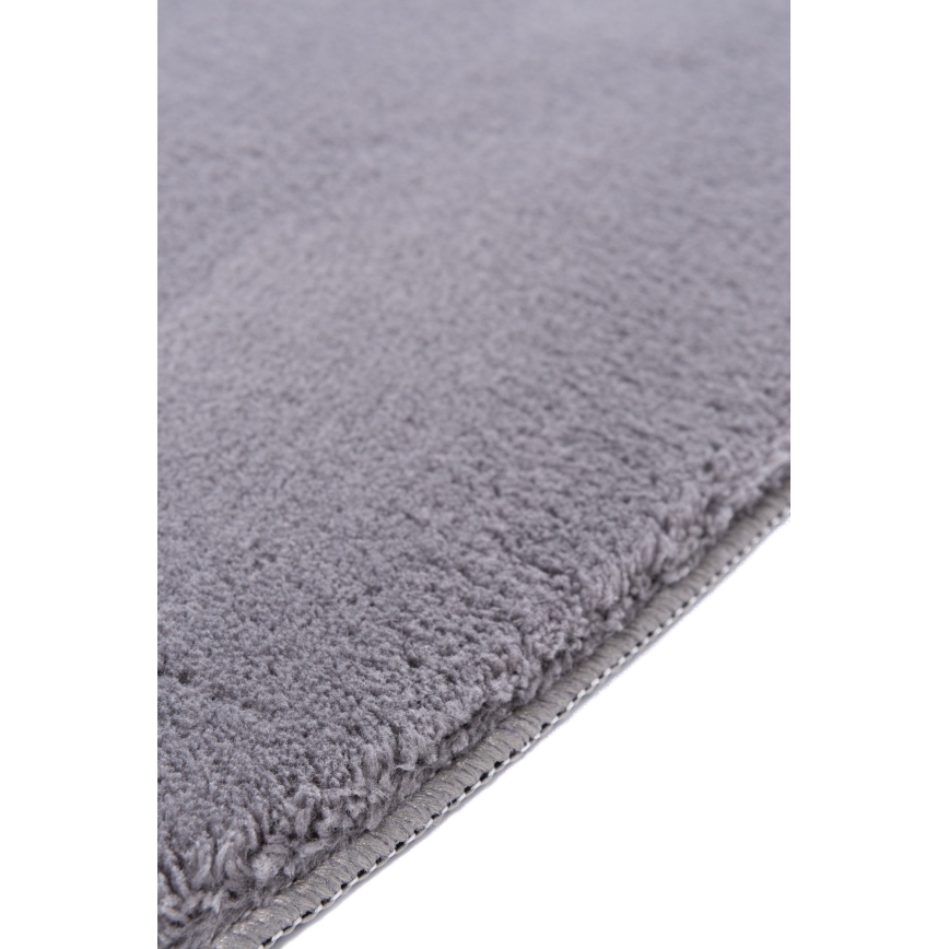 Rutschfester Teppich LOREN 160x230 cm grau